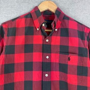 Ralph‎ Lauren Polo Men’s Buffalo Plaid Flannel Size Small